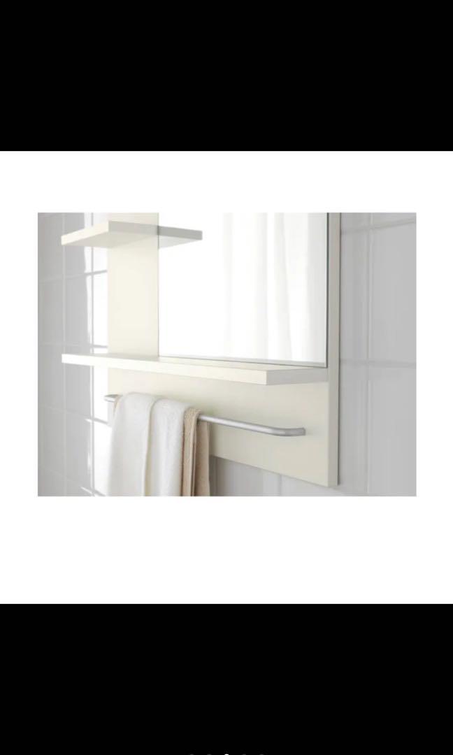 Ikea bathroom mirror shelf, Furniture & Home Living, Bathroom & Kitchen