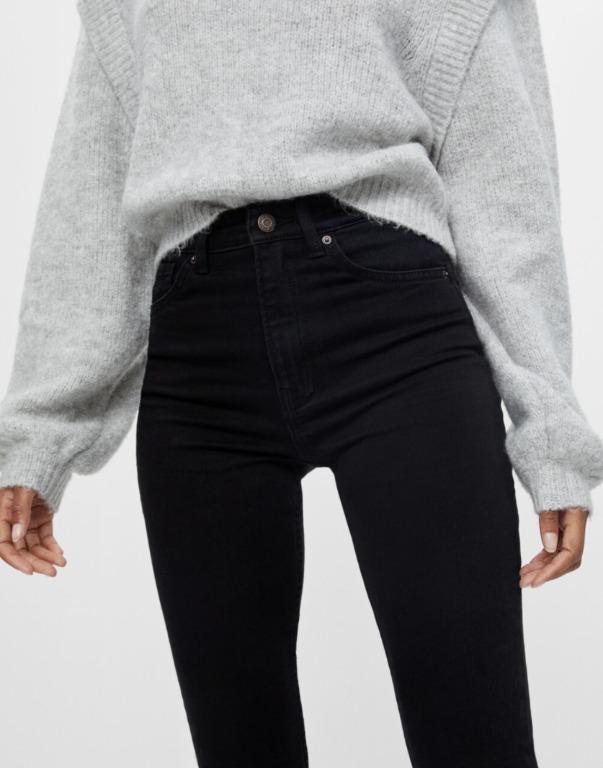 bershka black skinny jeans