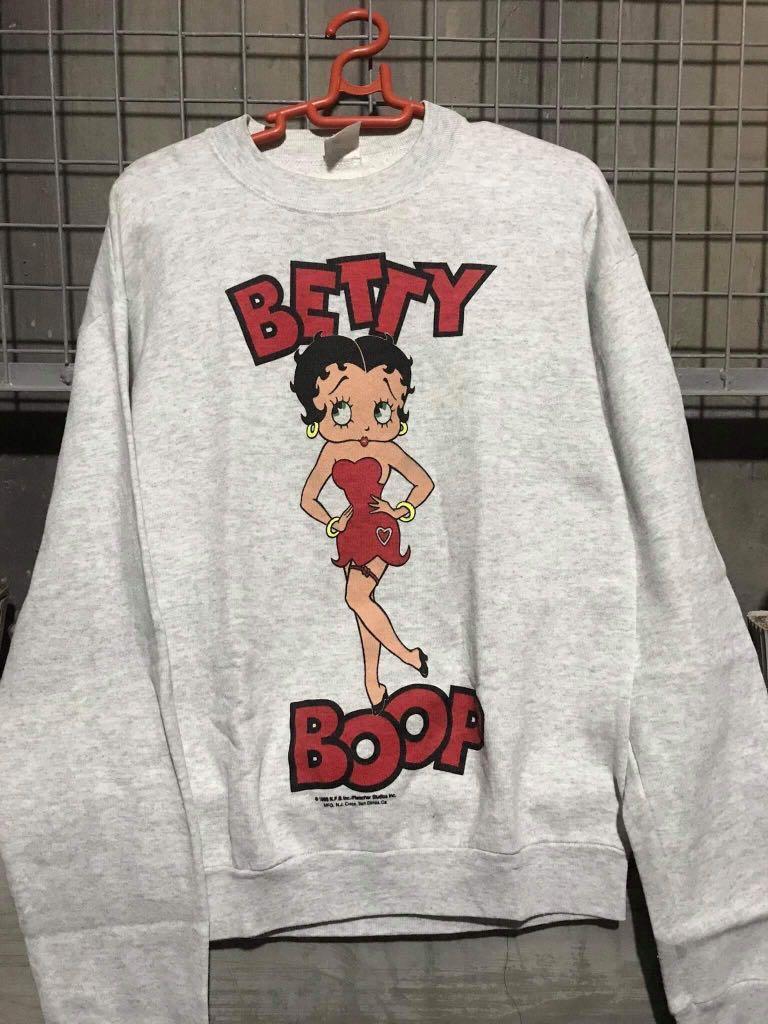 Betty Boop Sweatshirt, Men's Fashion 
