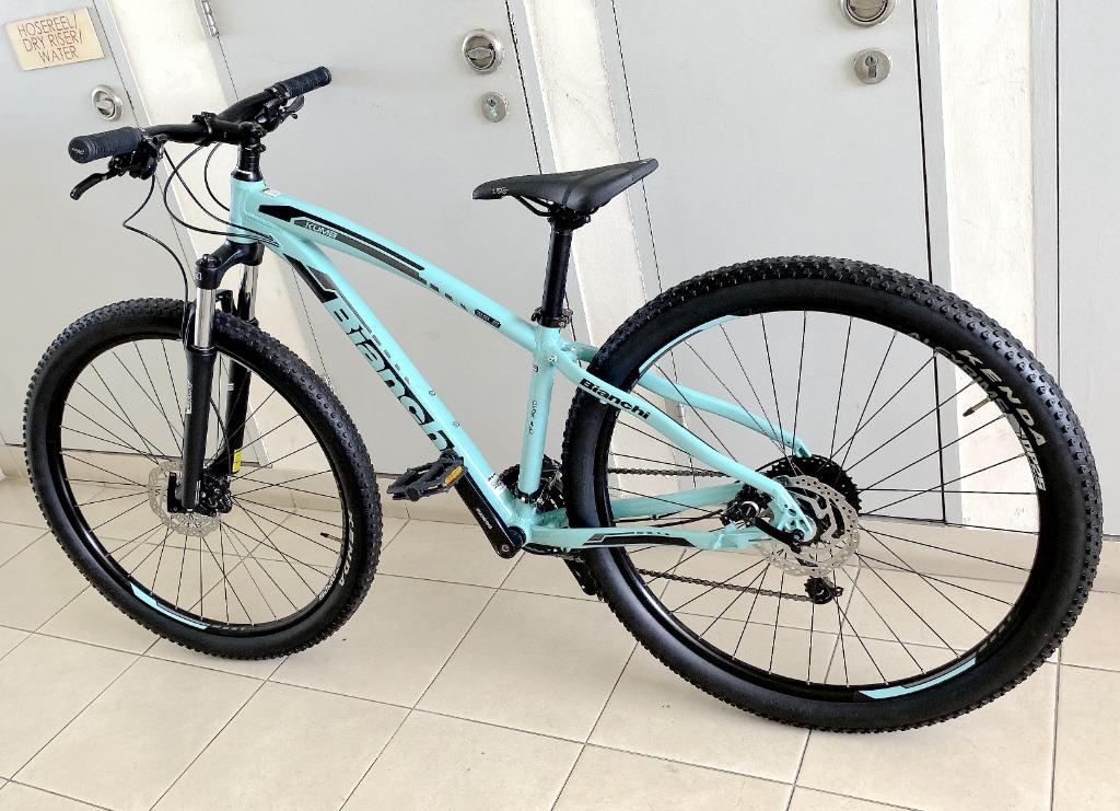 bianchi kuma 29.2 alivio altus 3x9v nero arancio bicicletta mtb