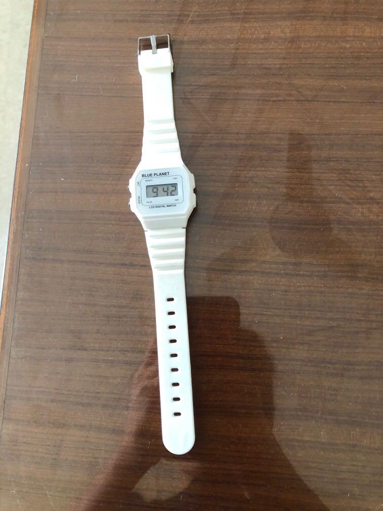 Blue planet digital best sale watch