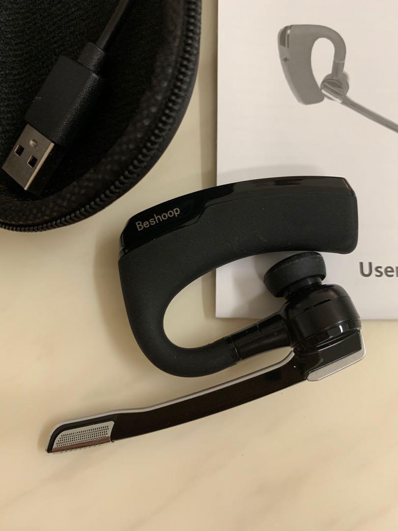 Beshoop bluetooth headset discount review