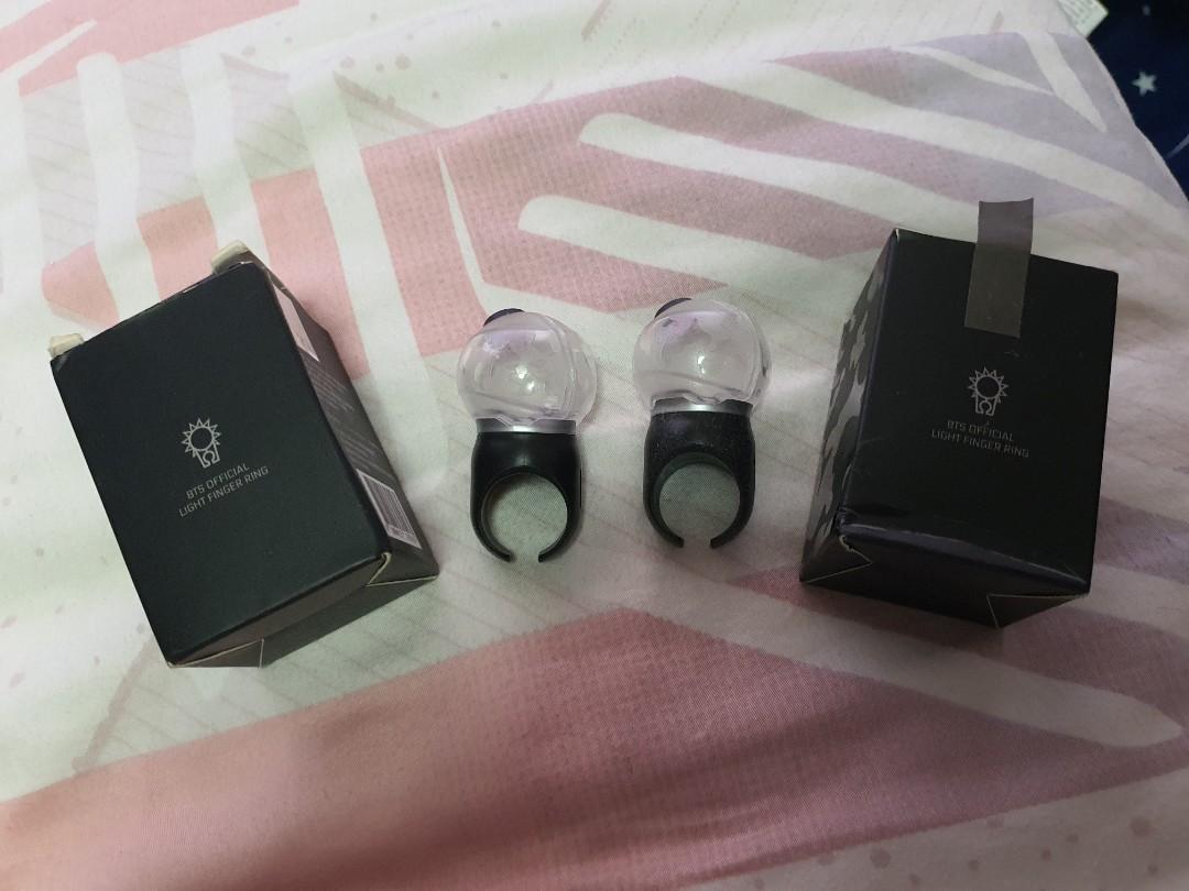 Official light finger ring bts clearance