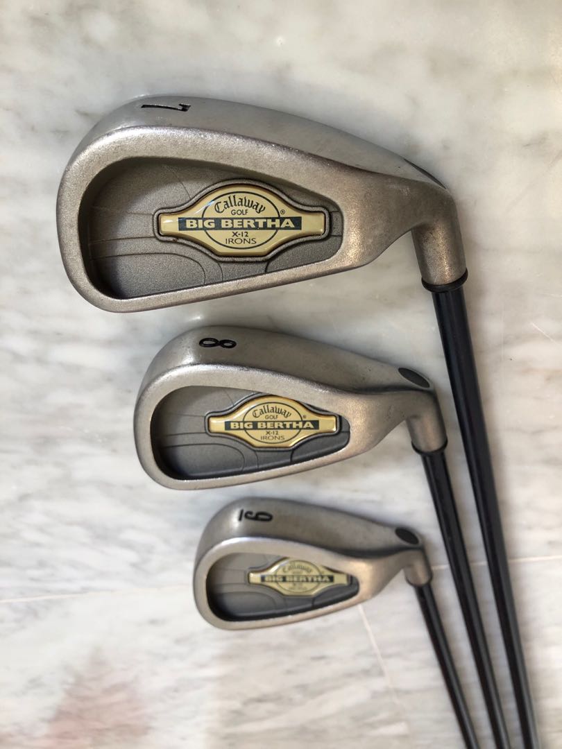 Big bertha x 12 irons deals
