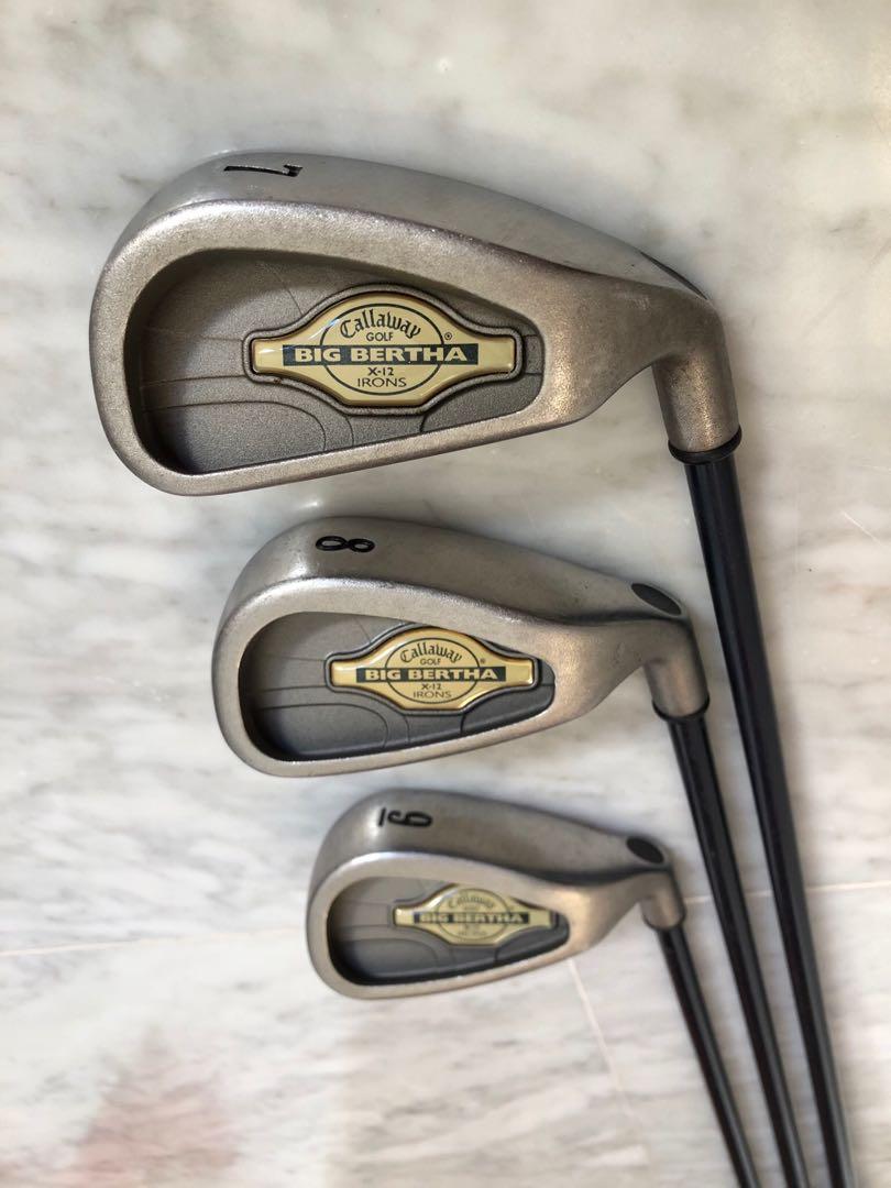 callaway big bertha x 12 irons