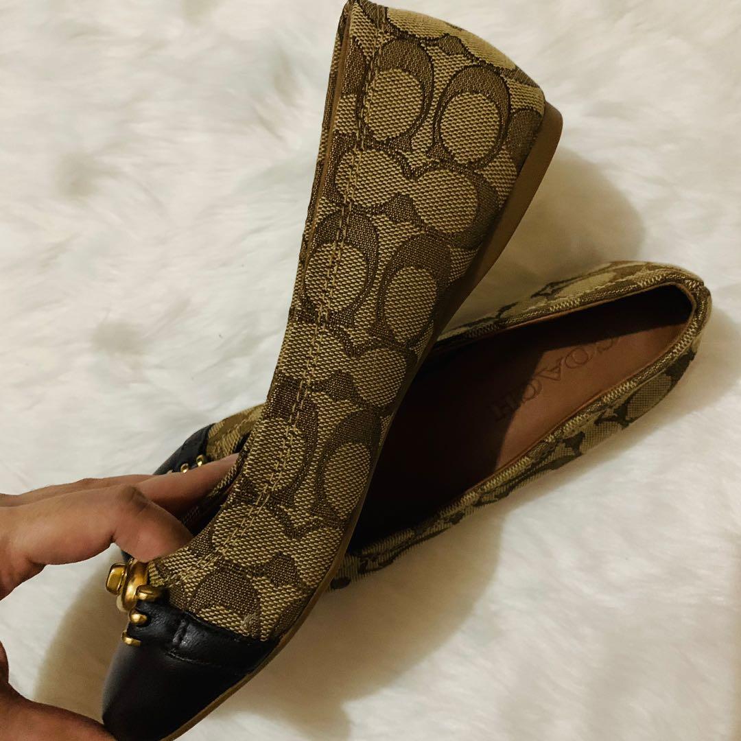 Coach leila leather sandal sales