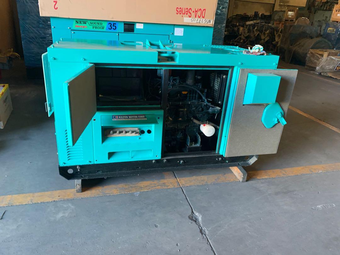 Denyo Generator 20 kVA (Category: Construction Tools & Equipment) located in Manila. Submitted by santiago0721 (Listing ID 1044421220, Image 3). Description: Brand: Denyo (Japan) Description : 2nd hand unit 20 kVA Genset Serial #: 2909674 With warranty: 6 months or 500 hours Slightly used unit, painted, cleaned and passed load testing (updated record 2020).