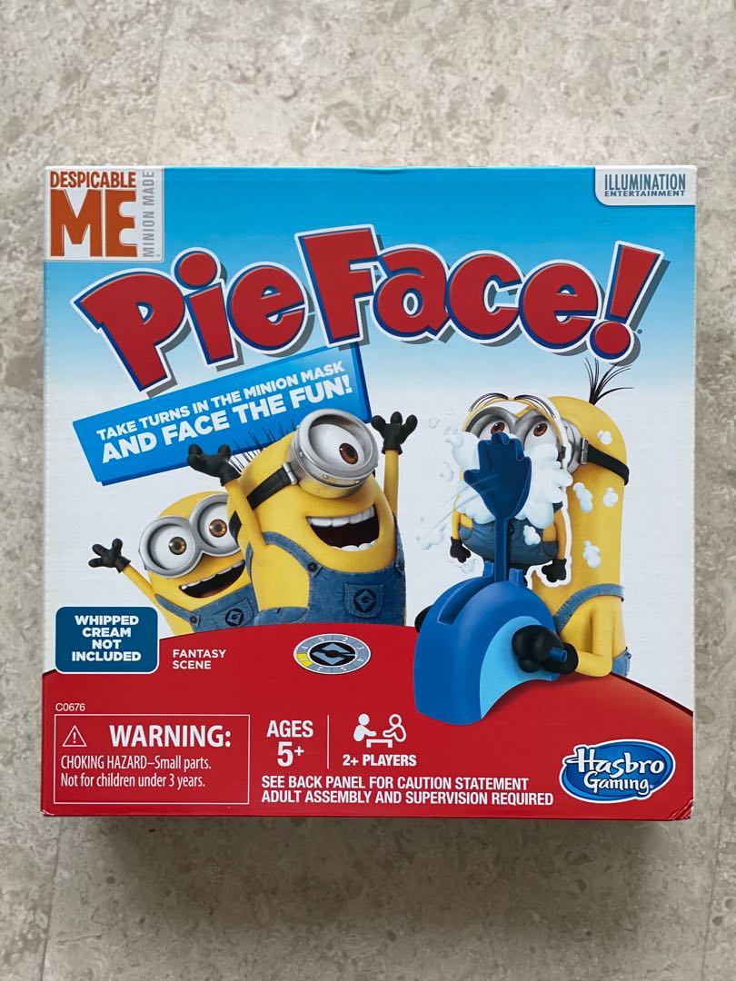 Despicable Me Pie Face Hasbro