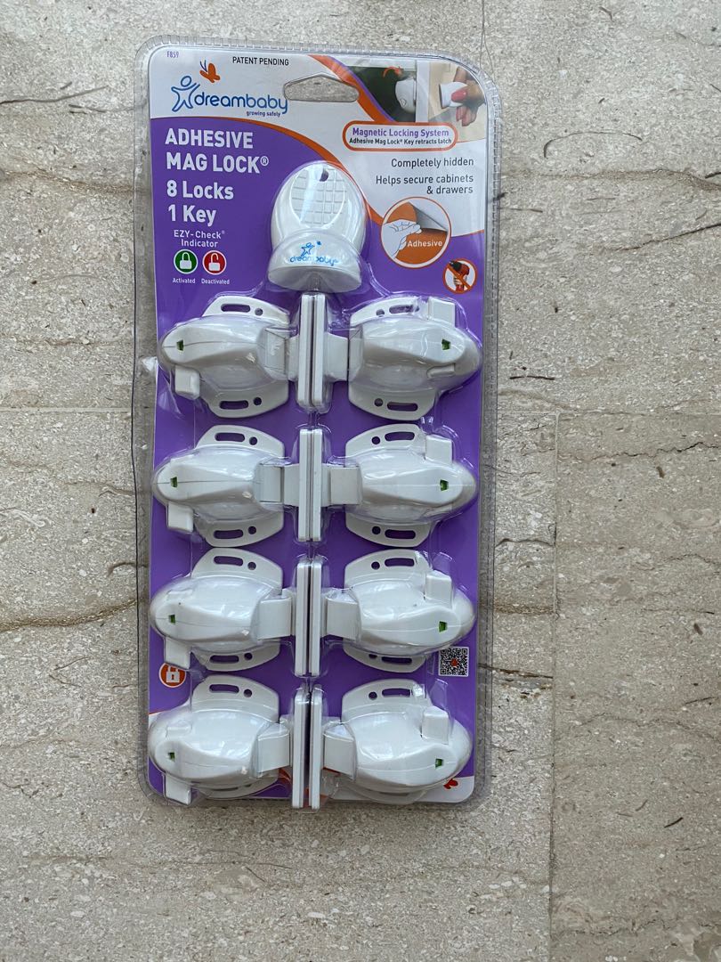 Dream Baby Adhesive Magnetic Locks New Babies Kids Infant Playtime On Carousell