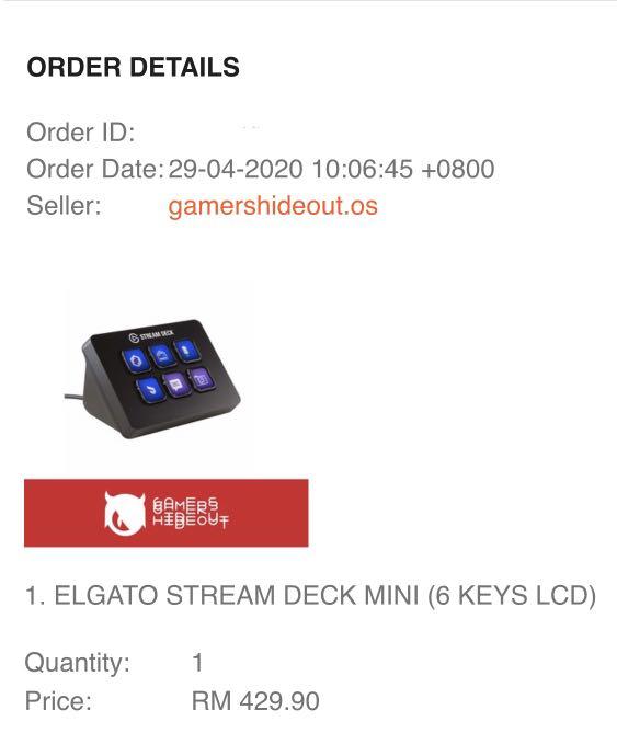 Elgato Stream Deck Mini (Warranty May 2022), Mobile Phones & Gadgets, Mobile & Gadget