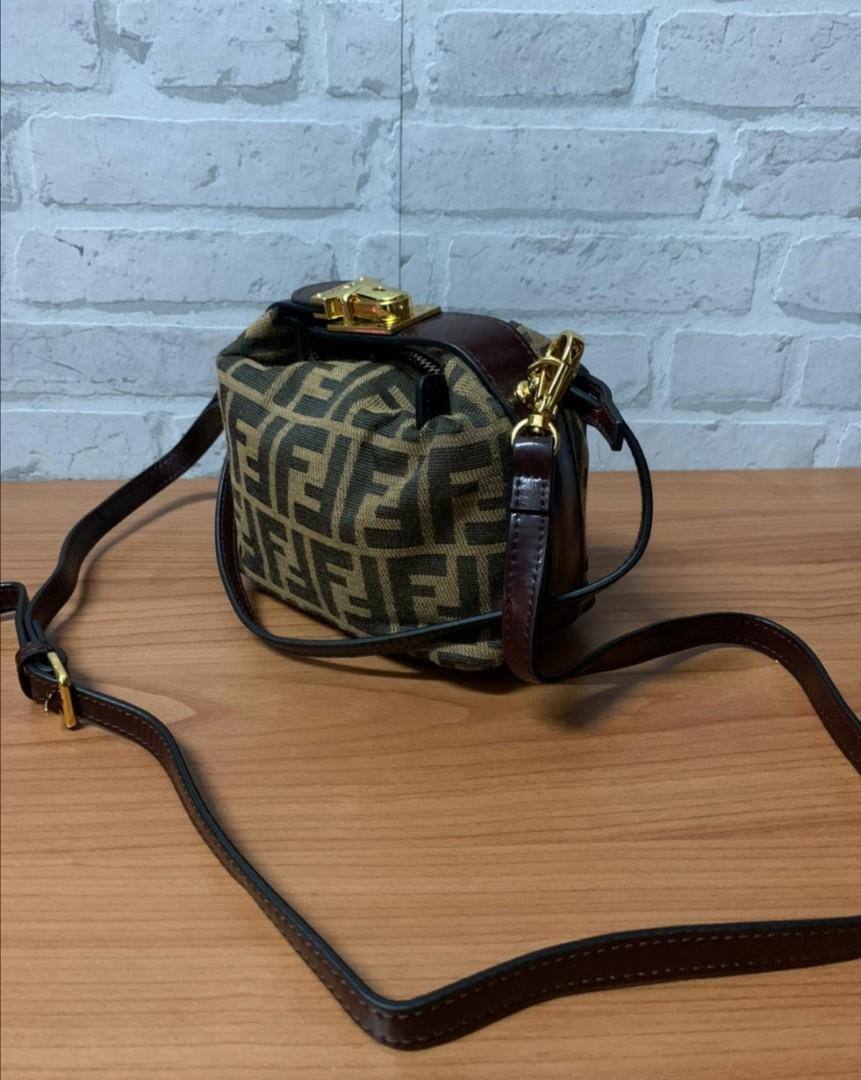 Fendi bucket mini sling bag