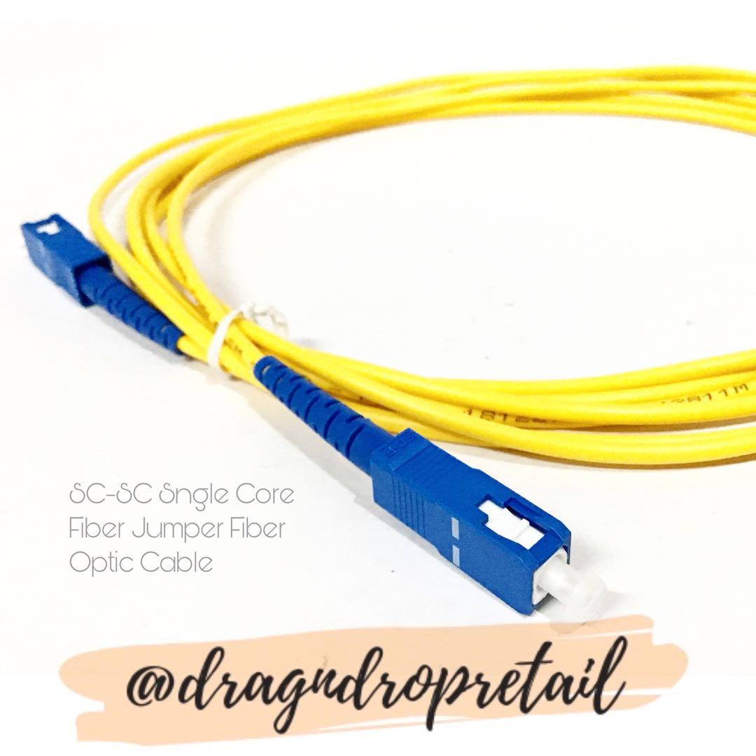 Fiber Optic Cable (for PLDT) SC/PCSC/PC SC/UPCSC/UPC Sngle Core Fiber