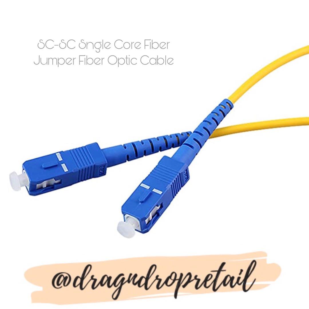 Fiber Optic Cable (for PLDT) SC/PCSC/PC SC/UPCSC/UPC Sngle Core Fiber