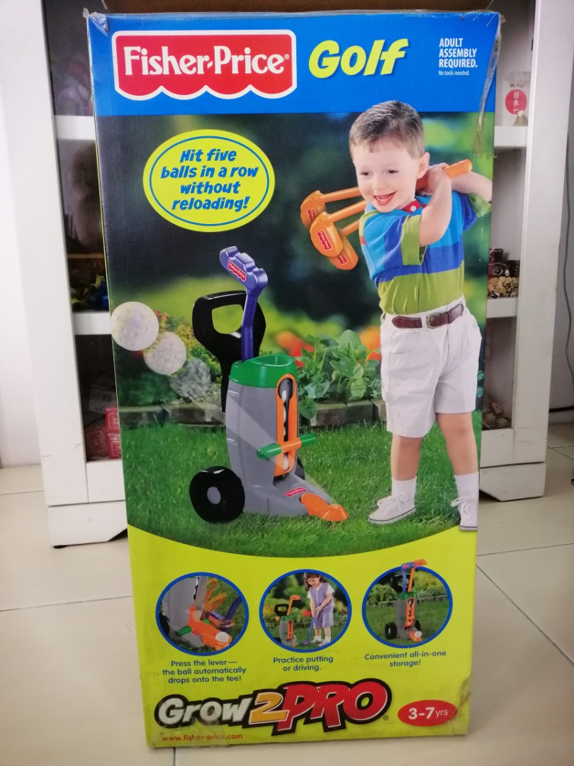 fisher price golf set for toddlers