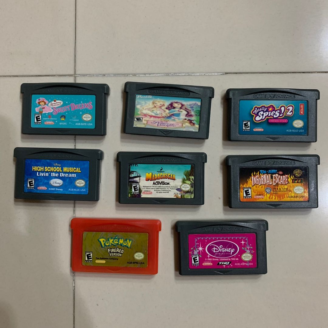 gameboy cartridges