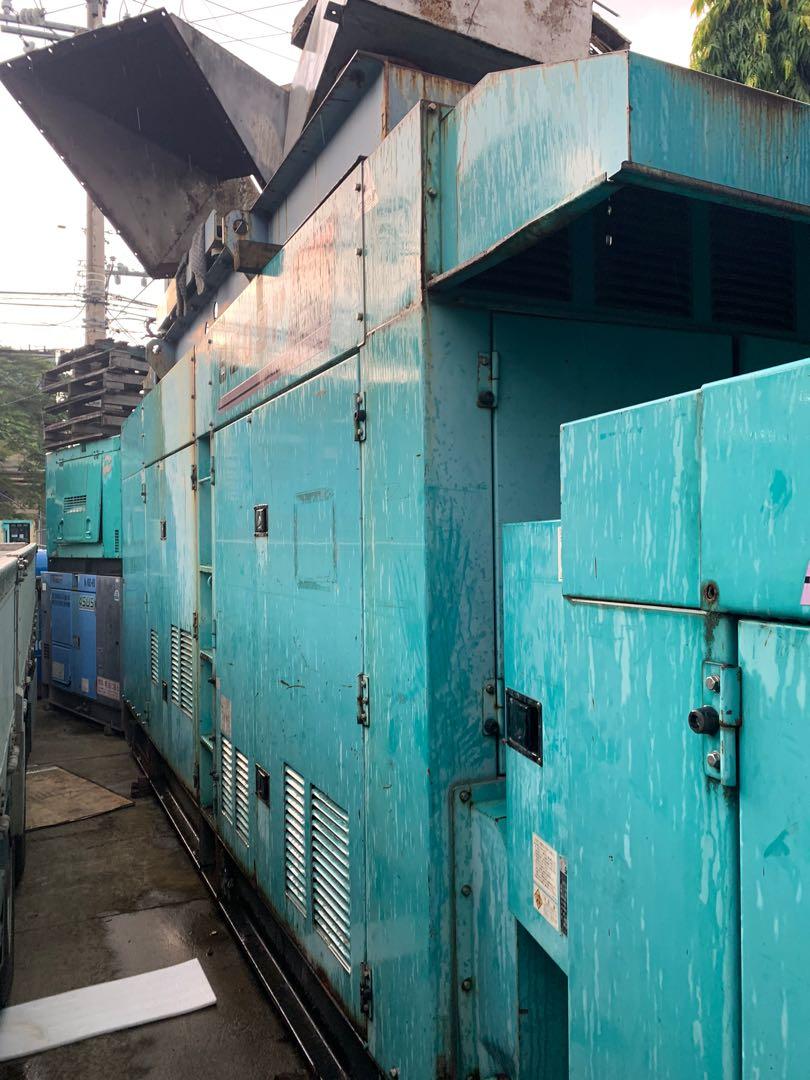 Generator 800 kVA Japan (Category: Construction Tools & Equipment) located in Manila. Submitted by santiago0721 (Listing ID 1044426817, Image 3). Description: Check picture name plate for details Unit passed load testing for this year 2020 Can perform actual test with load bank Call us for appointments.