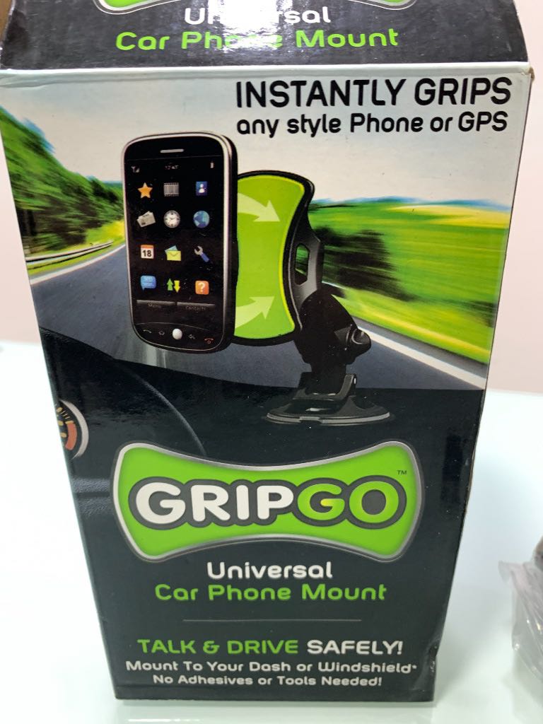 gripgo universal car phone mount