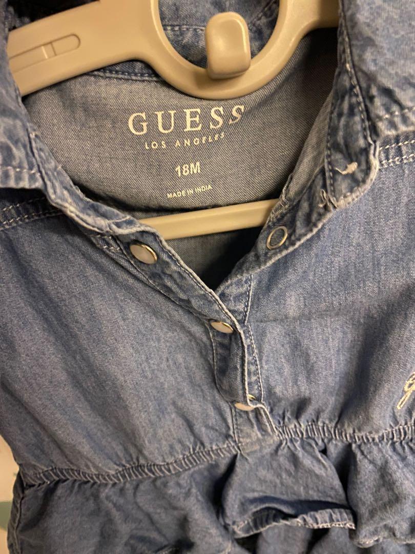 Guess (Category: Babies & Kids Fashion) located in Singapore. Submitted by bbah9 (Listing ID 1044565749, Image 3). Description: Wore less than 3 times. Suitable for baby girl between 1-2 years old. .
