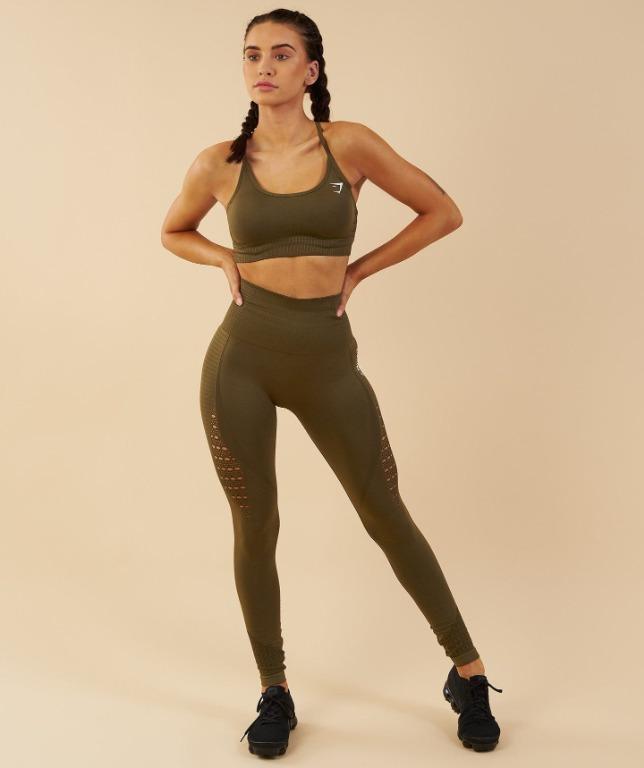 Seamless energy high waisted leggings gymshark online
