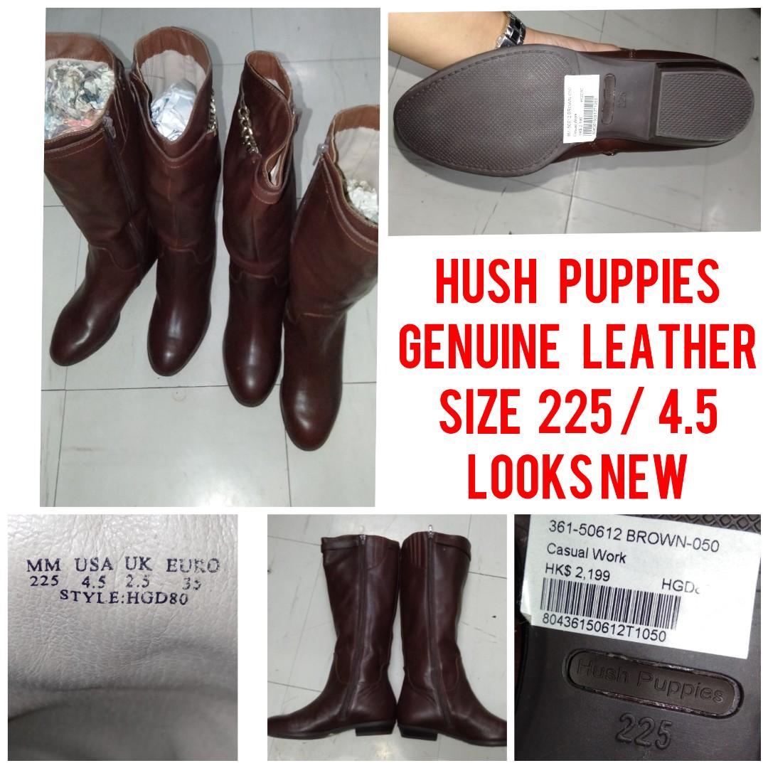 hush puppies knee high boots