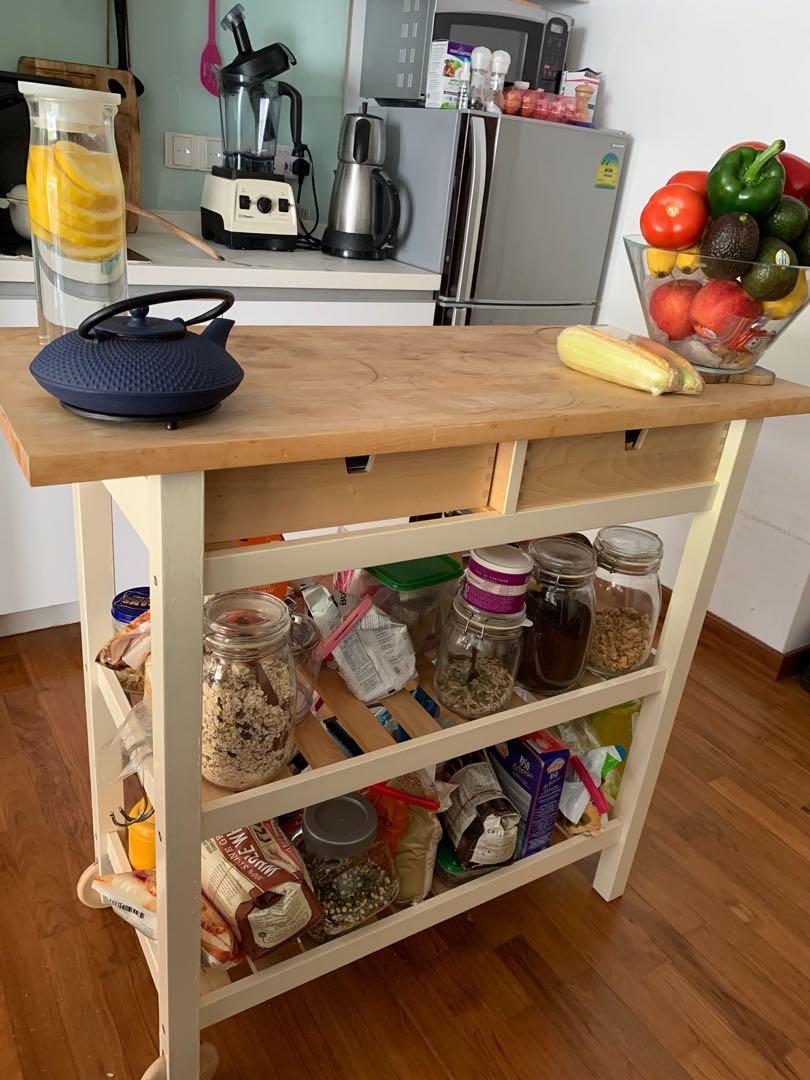 IKEA Kitchen Island Forhoja, Furniture & Home Living, Bathroom