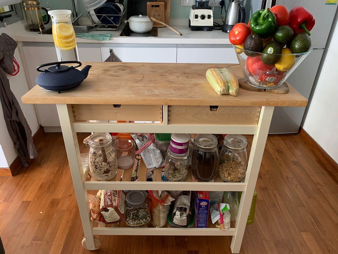 IKEA Kitchen Island Forhoja, Furniture & Home Living, Bathroom