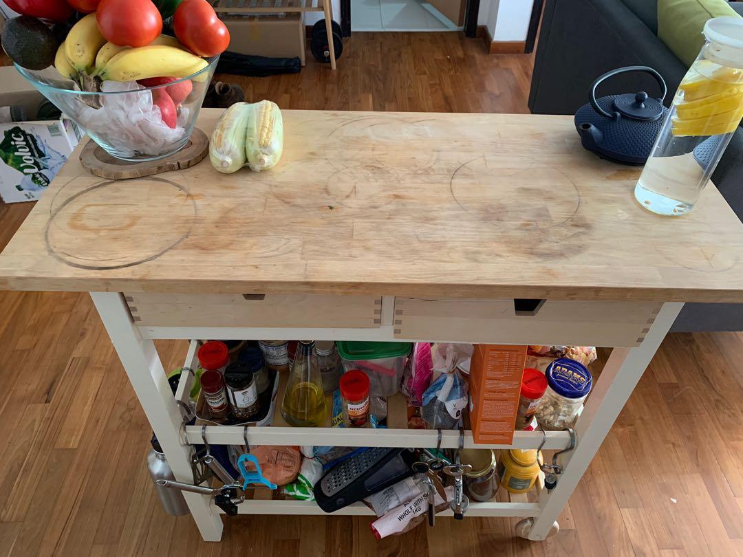 IKEA Kitchen Island Forhoja, Furniture & Home Living, Bathroom
