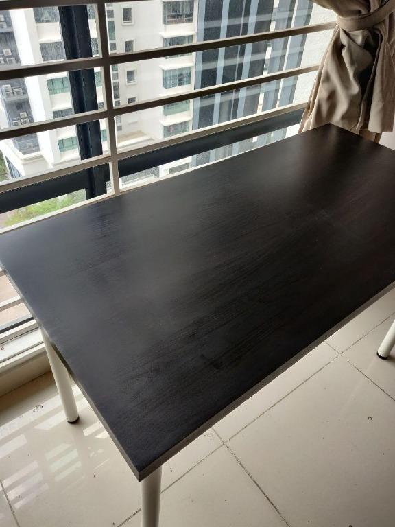 IKEA LINNMON / ADILS Table, white100x60 cm, Furniture & Home Living