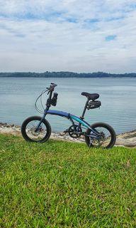 Java Zelo V2  Matt Blue ( upgraded parts)