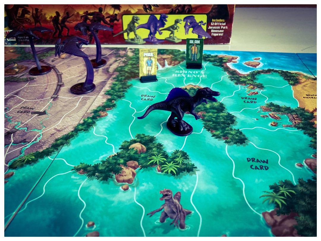 Gioco Da Tavolo Jurassic Park III: Island Survival - Parti E Ricambi (2001) Milton Bradley