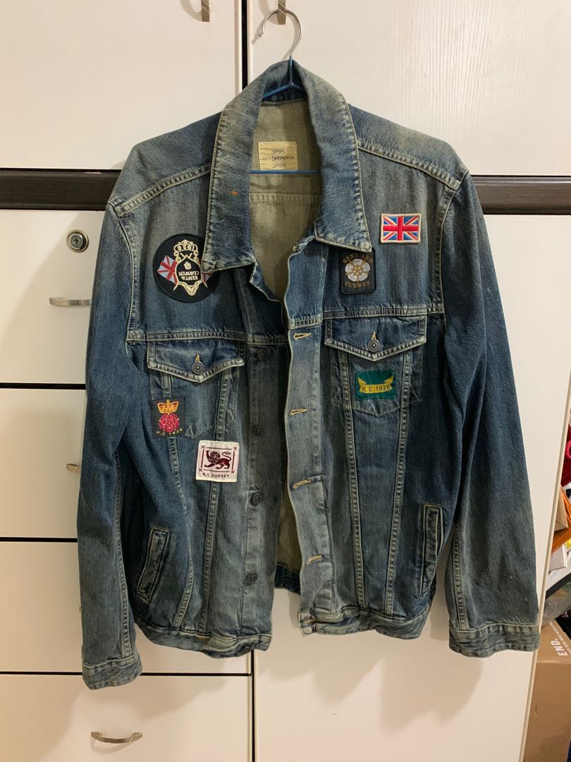 Kent & curwen denim jacket store