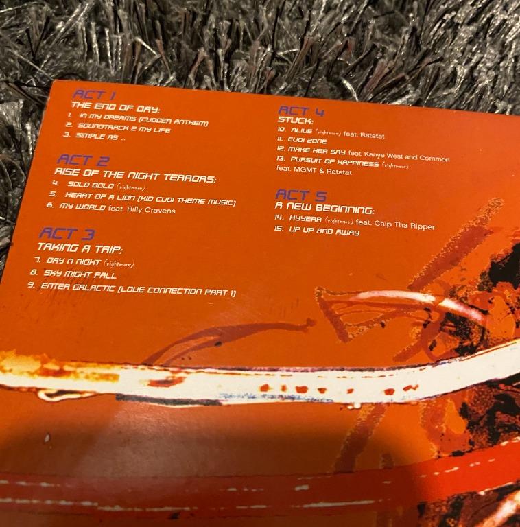 Kid Cudi Man On The Moon The End of Day Vinyl, Hobbies & Toys, Music