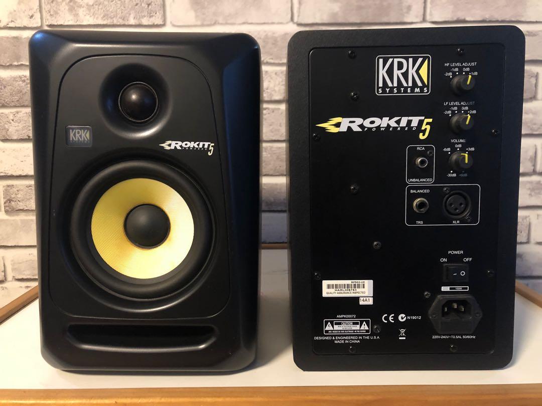 KRK Rokit 5 Gen 3 Studio Monitor Speakers, Audio, Soundbars, Speakers ...