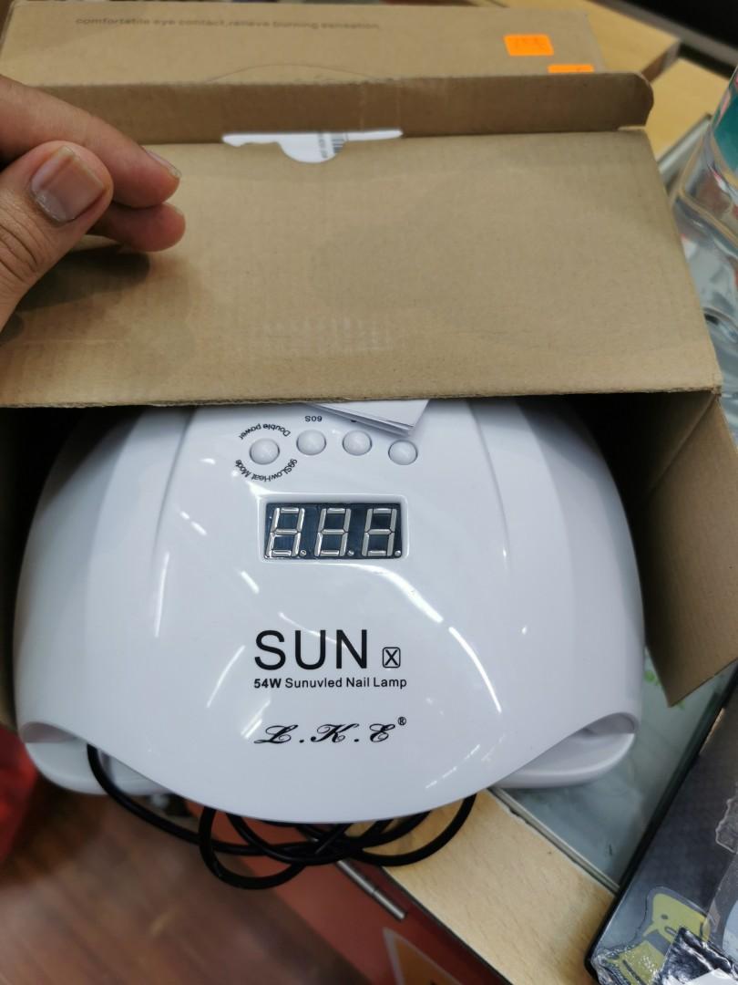 sun x 54w led lamp