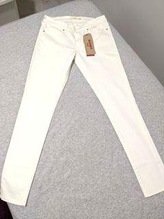 levi's white jeans womens