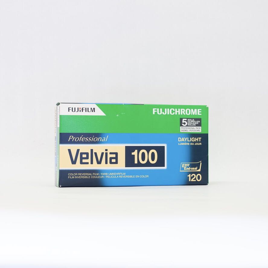 [LIMITED STOCK] Fujifilm Fujichrome Velvia 100 Slide 120 Medium Format