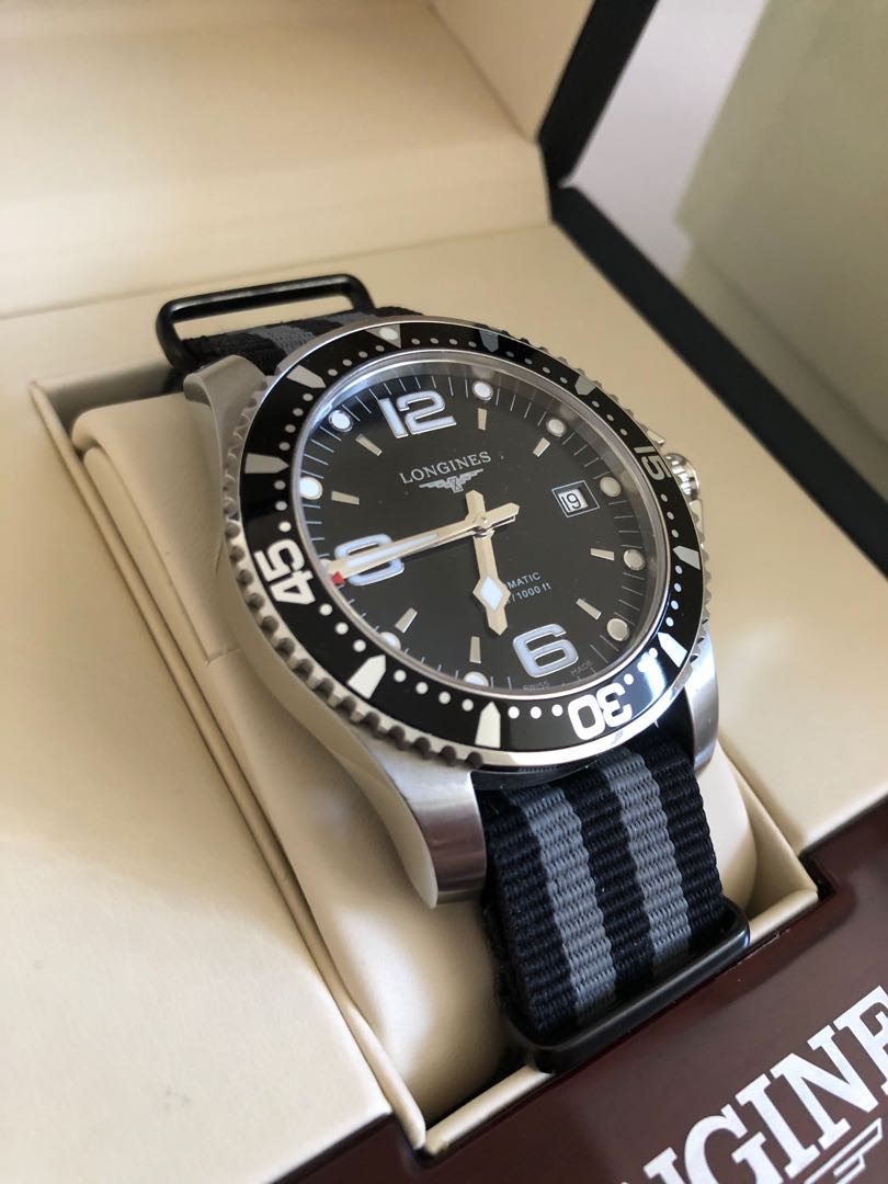Longines hydroconquest nato strap Carousell