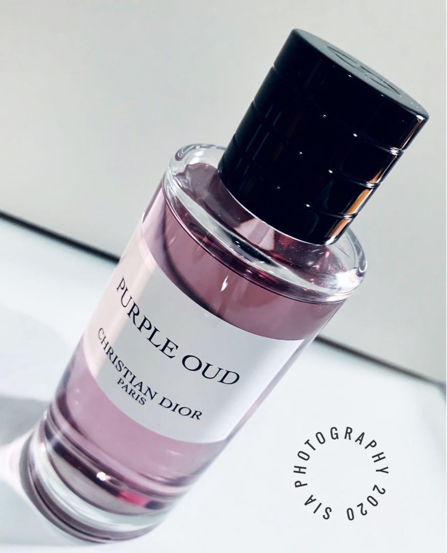 purple oud christian dior