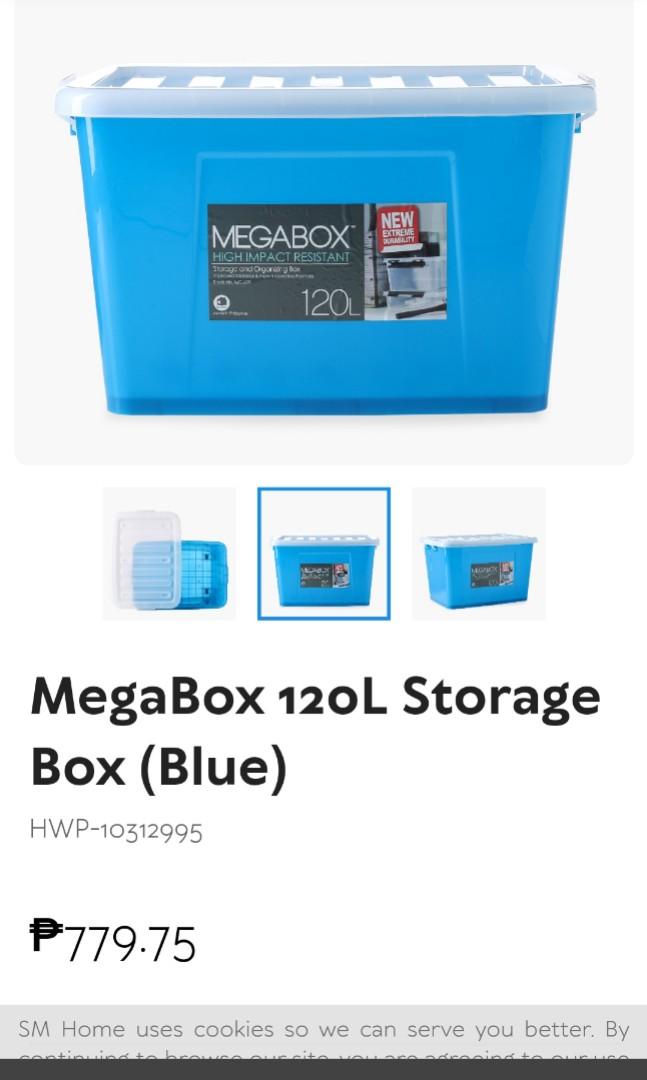 Megabox 120L Storage Box Furniture Home Living Home Improvement megabox-120l-storage-box-furniture-home-living-home-improvement