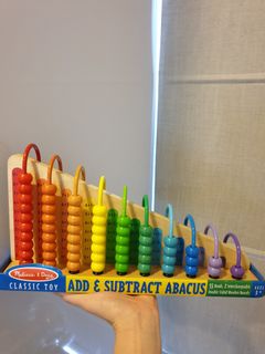melissa & doug add & subtract abacus
