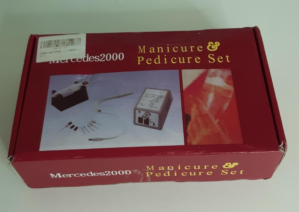 Mercedes 2000 Nail Art Drill, Acrylic Manicure and Pedicure Set, Beauty ...