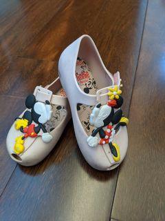 Mini Melissa Disney Light Pink Shoes