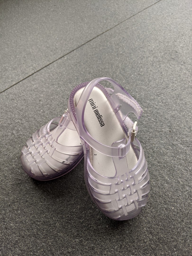 Mini Melissa Transparent shoes Babies Kids Babies Kids Fashion on Carousell