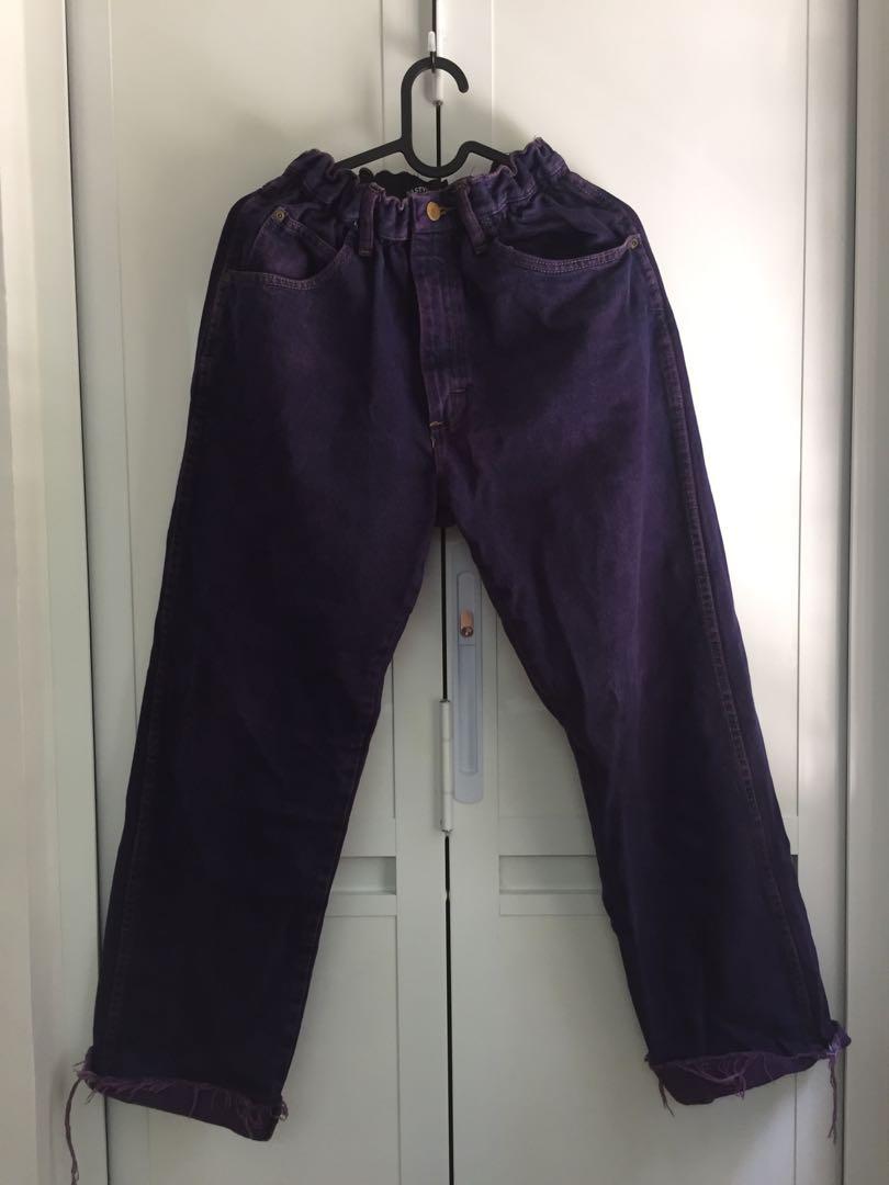 purple wrangler jeans