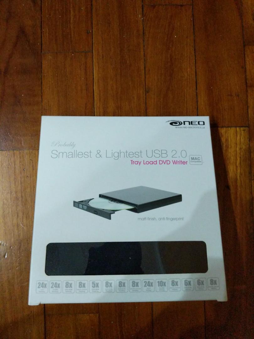 Neo External DVD Writer, Computers & Tech, Parts & Accessories, Hard