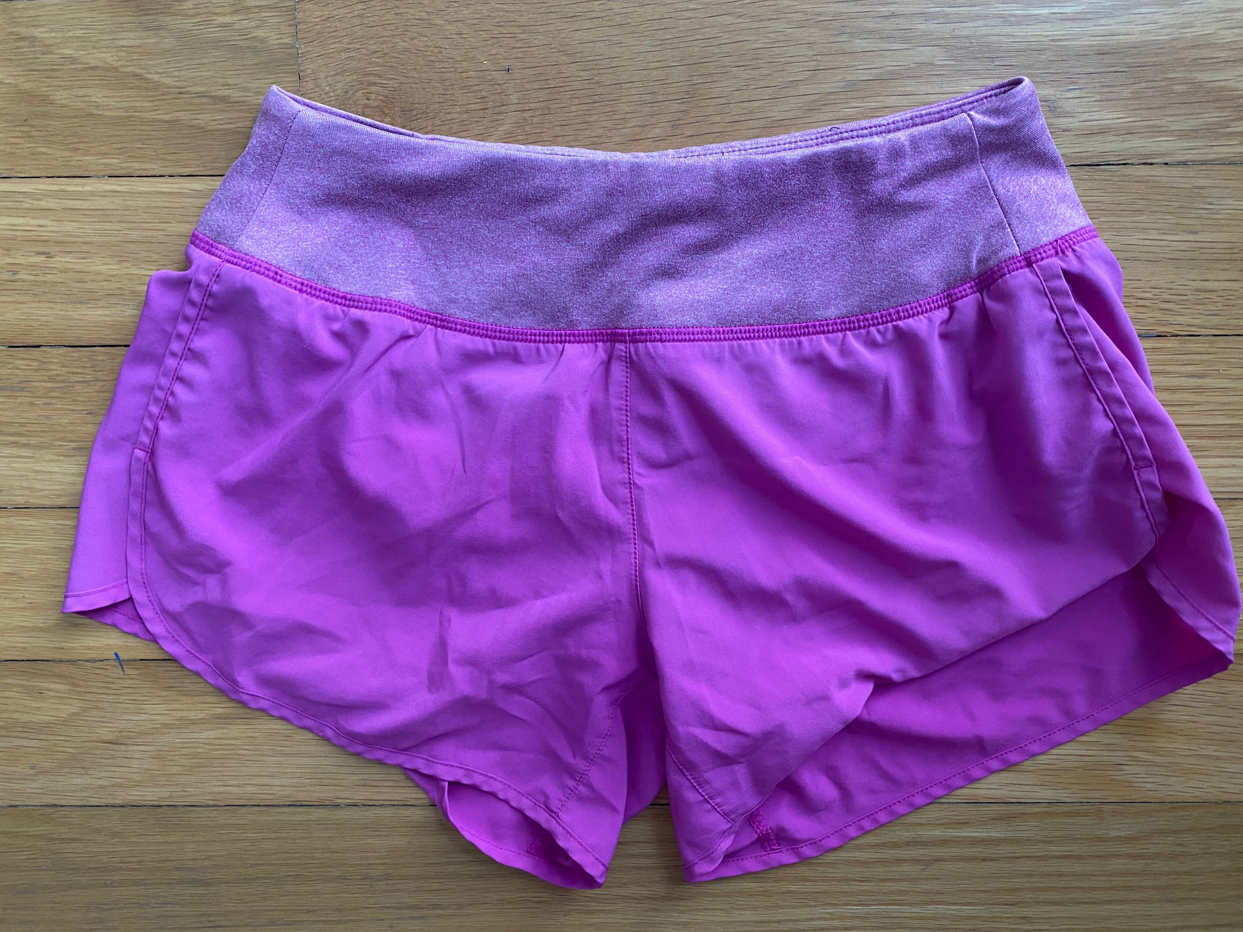 nike dri fit shorts purple
