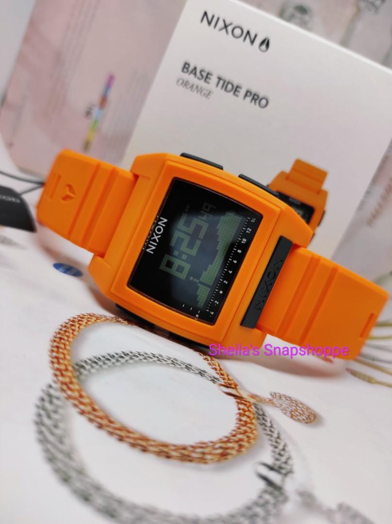 Nixon base tide on sale pro orange