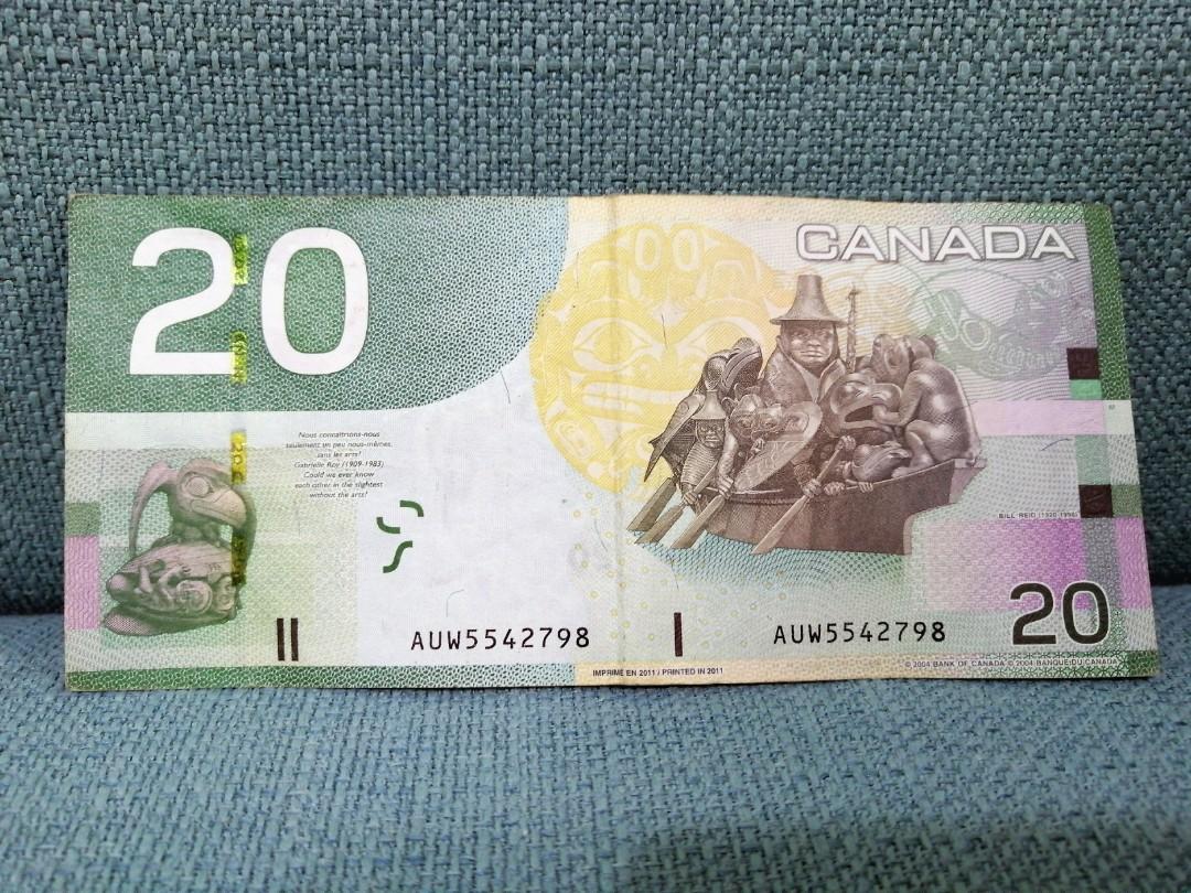 舊鈔O4版🇨🇦加幣Sale, 興趣及遊戲, 玩具& 遊戲類- Carousell