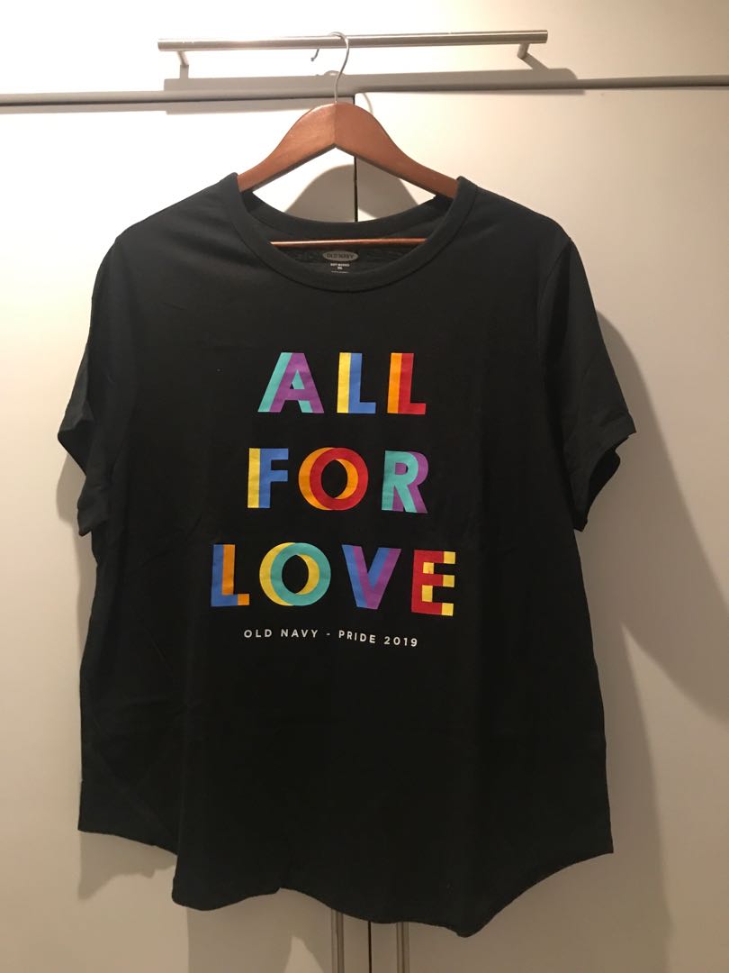 Old Navy Pride Shirt Women s Fashion Tops Shirts on Carousell