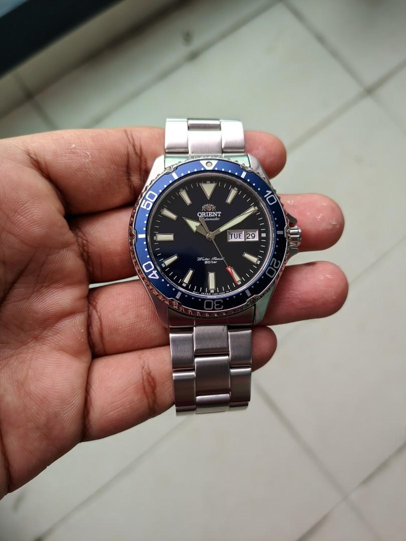 Orient Kamasu Blue Automatic Diver Watch (Seiko SKX007 Alternative), Men's  Fashion, Watches & Accessories, Watches on Carousell